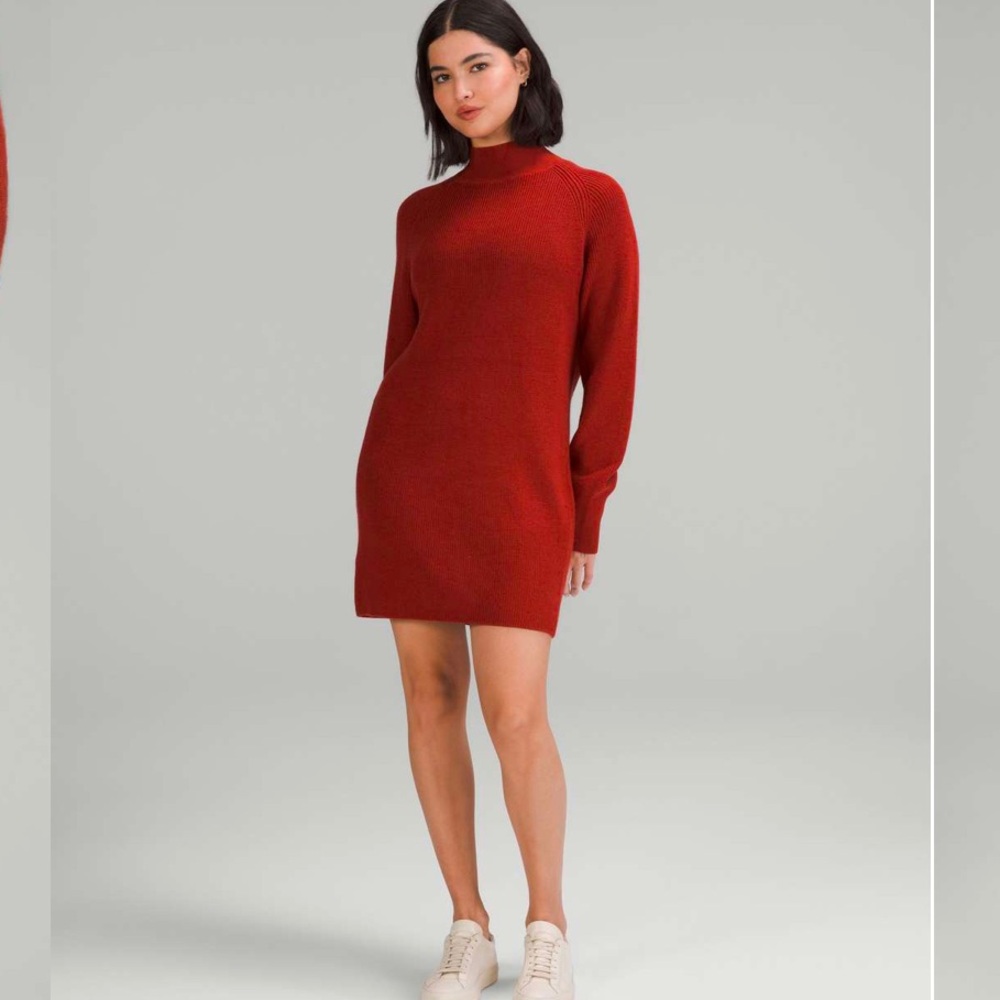 Lululemon Merino Wool-Blend Knit Dress